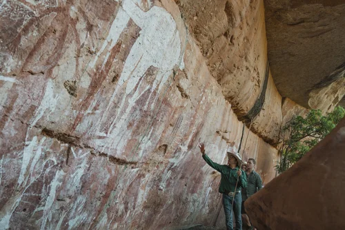 Jarramali Rock Art Tours. Tourism Australia.