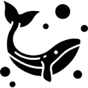 Empty space with a solid white background and a blue outlined square in the center